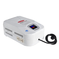 Stabilisateur de puissance à montage mural de commande de servomoteur entièrement automatique monophasé 10KVA stabilisateur de tension de régulateur 220v pour la maison