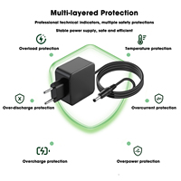 Chargeur rapide GaN 65W multi-ports USB-C PD mural avec prise rétractable et protection OVP pour ordinateur portable/tablette/téléphone portable/écouteurs