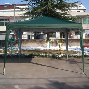 GARDENWILD Tonnelle pliable 3x3m à structure en acier, revêtement poudré/PA/argenté – Abri de <span class=keywords><strong>jardin</strong></span> portable, imperméable et pare-soleil, facile à assembler - Product Image 3