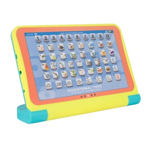 Juguete Educativo Preescolar, Laptop con Pantalla Táctil <span class=keywords><strong>para</strong></span> Niños, Máquina de Aprendizaje de <span class=keywords><strong>Inglés</strong></span> con Lectura de Puntos, Libros Electrónicos - Product Image 1