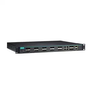 MOXA ICS-G7826A series 24 G + 2 10Gb Port Layer 3 Full Gigabit Managed Industrial Ethernet Network Switch