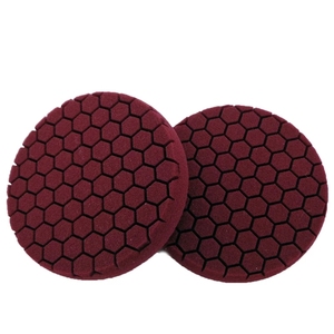 Hex 6 Pouces <span class=keywords><strong>Meguiars</strong></span> <span class=keywords><strong>tampon</strong></span> de <span class=keywords><strong>polissage</strong></span> disque abrasif éponge <span class=keywords><strong>tampon</strong></span> abeille ruche modèle moyen cutting pad - Product Image 2