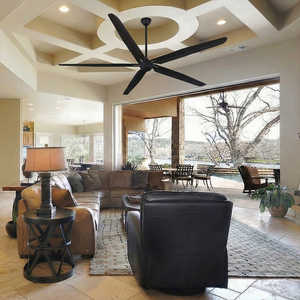 Ventilador de Techo Industrial WEIYU de Zhejiang, Ventiladores de Techo Pequeños HVLS para Exteriores, para Cabañas y Carpas - Product Image 3