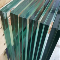 Verre feuilleté laminé personnalisé PVB 6,38 mm 8,76 mm Verre feuilleté trempé pour fenêtre de bâtiment Garde-corps