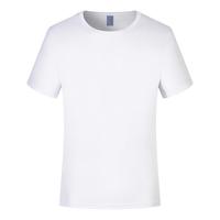 Hoogwaardige groothandel 100% polyester T-shirts sublimatie T-shirts effen custom print oversized witte blanco T-shirt