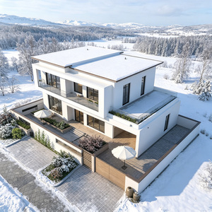 <span class=keywords><strong>Villa</strong></span> préfabriquée modulaire en acier <span class=keywords><strong>l</strong></span>éger BST à 3 étages, 8 chambres, système intelligent de luxe clé en main, kit d'installation rapide - Product Image 1