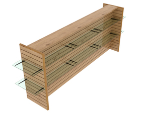 Estante Metálico de Doble Cara, Estilo Vintage, Resistente, para Exhibición de Alimentos en <span class=keywords><strong>Tiendas</strong></span> Gourmet - Product Image 3