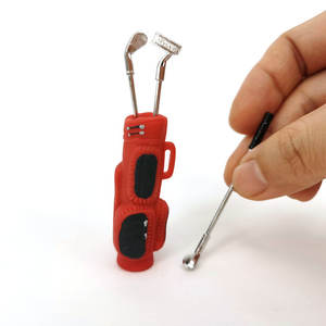 1/12 Miniature Dollhouse Mini Sport Outil Accessoires Mini Golf <span class=keywords><strong>Club</strong></span> Modèle - Product Image 3