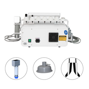 Masajeador de compresión de aire de grado médico con 8 cámaras para drenaje linfático, máquina de presoterapia para cuerpo completo, piernas y brazos. - Product Image 5