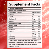 Gummies protéinés sans sucre OEM, supplément nutritionnel essentiel pour le sport, vitamines, gummies riches en protéines de lactosérum