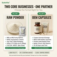 Vente en gros OEM, étiquette privée, capsules de TUDCA 500 mg, capsules d'acide tauroursodésoxycholique