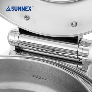 Sunnex Venice Estación de sopa eléctrica 230V Pantalla digital Control de temperatura 10L Calentador de sopa Vidrio de acero inoxidable - Product Image 5