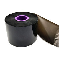 Ruban de codage TTO à haute vitesse en résine de cire 33mm 55mm 600mm, ruban de transfert thermique de 33mm de largeur pour imprimante Videojet Markem