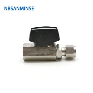 Vanne à boisseau sphérique en acier inoxydable King 1/2 po NPT 1000 PSI pour eau et air à basse température - Product Image 3
