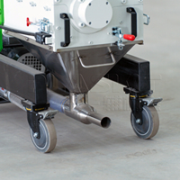 Granulateur portable compact 150 tr/min à prix d'usine Plaskit à vitesse moyenne avec capteur Omron pour le broyage uniforme et stationnaire des feuilles de rebut