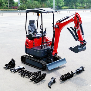 EPA Kubota nhỏ gọn minibagger New Crawler Digger thép mini máy xúc máy với <span class=keywords><strong>1</strong></span> tấn trọng lượng hoạt động - Product Image 5