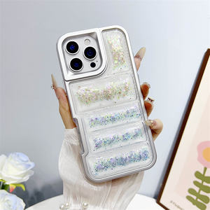 Custodia per telefono di lusso a prova di caduta <span class=keywords><strong>trasparente</strong></span> con stelle Glitter Bling piumino custodia per telefono <span class=keywords><strong>Honor</strong></span> Magic7 <span class=keywords><strong>Lite</strong></span> - Product Image 3