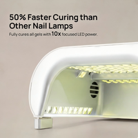 Lampe à ongles intelligente AI Nail Machine Pro Max 109 LED UV LED, séchoir à gel rapide, lampe à ongles pour salon et domicile SUNX PRO SUNX 1