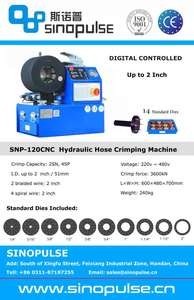 SNP-P32CS Macchina Portatile per Crimpatura Tubi Idraulici DC, Crimpatrice Mobile 200 Ton 12V/24V per Tubi Idraulici da 2 Pollici - Product Image 4