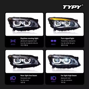 Feux avant de voiture TYPY pour BMW Série 7 F01 F02 730 740 750 760, phare modifié, LED DRL, feux de jour, 2009-2015 - Product Image 3