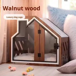 Cuccia Moderna di Design in Legno per Cani e Gatti Sostenibile Casa per Animali Domestici - Product Image 3