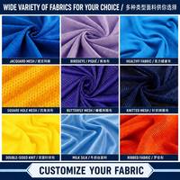 Tissu maille légère double face 100 % polyester tricoté chaîne 150g, teint uni, à micro-perforations, évacuant l'humidité pour vêtements