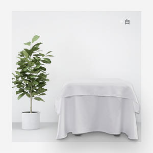 थोक स्पैन्डेक्स शिकन मुक्त पाली कपास स्पा मालिश की मेज फ्लैट शीट के साथ छेद - Product Image 3