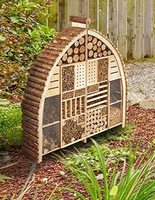 Hôtel de luxe insecte XXL 101x23x109 cm en forme d'arc-deux Sections