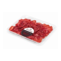 Jamón de Res Curado Auténtico Principe Bresaola Hecho en Italia, en Rebanadas, Envasado al Vacío, Almacenamiento Refrigerado, Sin Gluten, Vida Útil de 55 Días