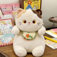 Peluche chat blanc doux, décoration de canapé, oreiller apaisant, adorable animal en peluche, cadeau d'anniversaire pour enfants, vente en gros Claw