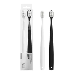 Factory Wholesale Travel Home Use Customizable Extra Soft Adult Toothbrush 10000 Bristles Toothbrush