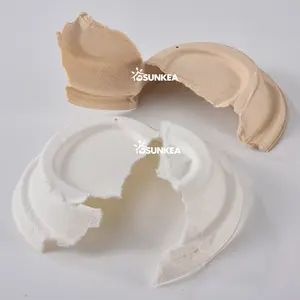 غطاء كوب Bagasse القابل للتحلل/غطاء قصب السكر القابل للتحلل/غطاء القمح القابل للتصرف