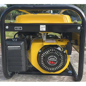 ポータブル2KW 3KWガソリン発電機100% 銅線単相50HZ 60HZ 24VDC/AC出力電気始動5KW - Product Image 1