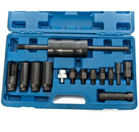 Extracteur d'injecteur diesel avec adaptateur à rampe commune, marteau coulissant, kit d'outils de démontage
