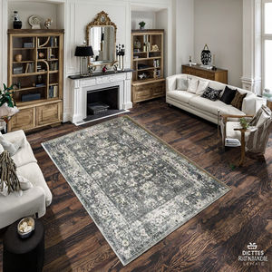 <span class=keywords><strong>Tapis</strong></span> et moquettes en laine de mouton artificielle en polyester de conception persane <span class=keywords><strong>Tapis</strong></span> et moquettes gris <span class=keywords><strong>d</strong></span>'impression par transfert à chaud rectangle de grande taille - Product Image 2