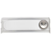 Botón de Placa de Matrícula Externa Serie 1300, 12 Pulgadas de Largo, 3 Pulgadas de Alto, Placa para Puerta - Product Image 1