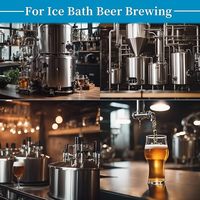 Machine à bière douanière refroidisseur serpentin micro équipement de brassage acier inoxydable échange serpentin de refroidissement tuyau pour la maison