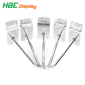 Highbright Metal Slatwall Display Hook Essential para suministros de almacenamiento de supermercados - Product Image 2