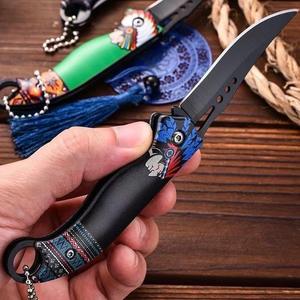 Hongrui indiano 3D stampa manico in plastica coltello da tasca per campeggio all'ingrosso coltello pieghevole esterno leggero 3 cr13 lama EDC - Product Image 3