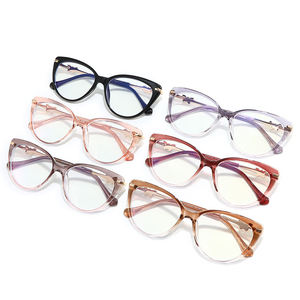 83005 Nuovi <span class=keywords><strong>Occhiali</strong></span> <span class=keywords><strong>da</strong></span> Lettura Oversize Neri alla Moda con Montatura TR90 e Aste CP, <span class=keywords><strong>Occhiali</strong></span> Anti Luce Blu per Donna per Prescrizione - Product Image 6