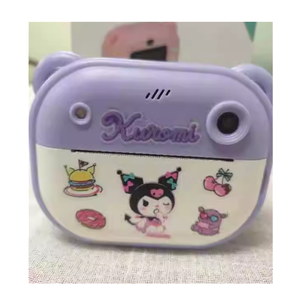 Appareil photo numérique pour enfants transfrontalier avec impression double face avant-arrière, écran 2-3 pouces, lampe torche LED intégrée, motif dessin animé - Product Image 4