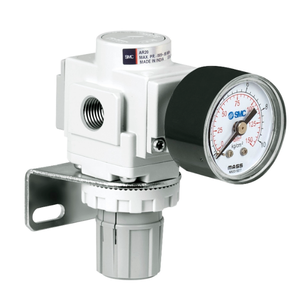 Reguladores de la Serie AR de Stock SMC AR20-02M-N-A AR20-01BG-A: Ofrecen Varias Configuraciones de Rango - Product Image 1