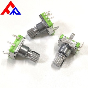 Encodeur incrémental à bouton audio 5 broches série ED11 personnalisé par le fabricant avec sortie 15/20 impulsions - Product Image 4