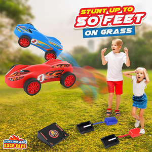 Rampe di Lancio per Auto da Corsa con Linea di Arrivo, in Plastica ABS, Alimentazione ad Aria, <span class=keywords><strong>Scala</strong></span> <span class=keywords><strong>1</strong></span>:<span class=keywords><strong>43</strong></span>, Marca KSF, per Bambini dai 2 ai 14+ Anni, 100-240V, Batterie Alcaline AA - Product Image 3