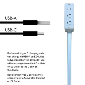 Easy Installation Multiple <b>Power</b> <b>Supply</b> Methods Rotates 180 Extendable Rotating Outlet Electrical Outlet Extender Stick - Product Image 5