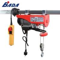 Palans électriques à câble BADA PA250D, capacité 0,5 tonne, nouveaux, mini, pour la vente au détail et les hôtels