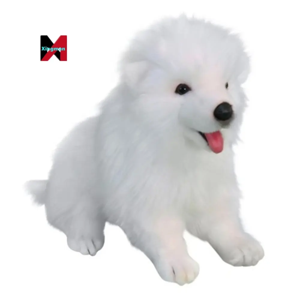 CE/ASTM2024卸売カスタマイズおもちゃシミュレーション犬Sぬいぐるみぬいぐるみかわいいふわふわ子犬快適赤ちゃん