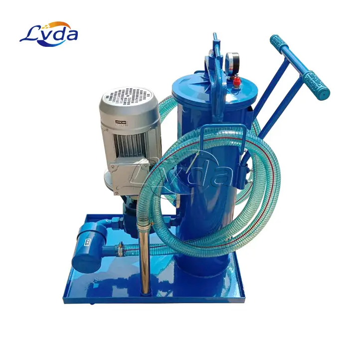 Discount price selling filtration portable hydraulic oil cleaning machine