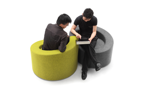 Silla de oficina individual moderna con tapicería de tela barata para oficina en casa o sala de estar, sofá de recepción del vestíbulo del hotel - Product Image 3