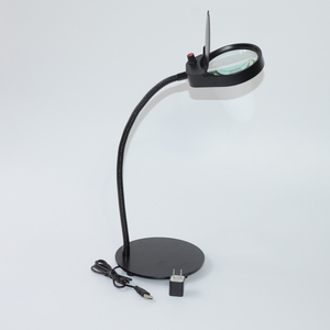 2 in 1 morsetto Desktop lente d'ingrandimento dimmerabile con luce a LED - Product Image 3